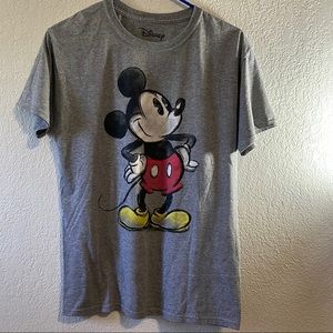 Disney Mickey mouse gray shirt good condition